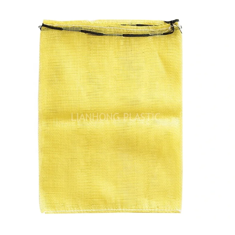 Vegetable packaging Mesh net bag onion potato 25kg 30kg 50kg mesh bags for vegetables