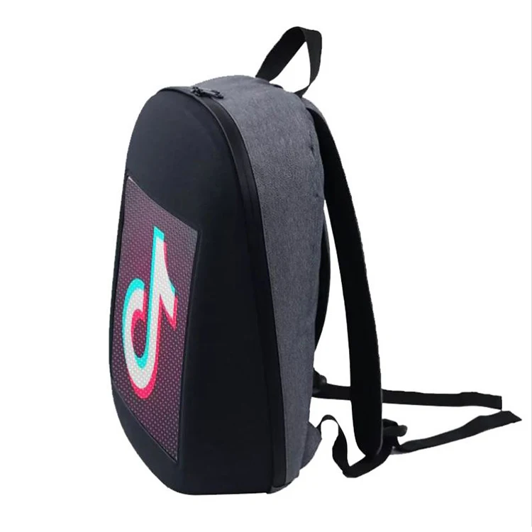 Newly human walking mobile LED backpack billboard outdoor used led billboard wifi control small video display screen
