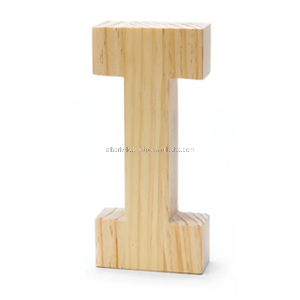 Eco-Friendly Wooden Wall Home Decoration English Alphabet Letters Wood Letter Handicrafts with High Quality