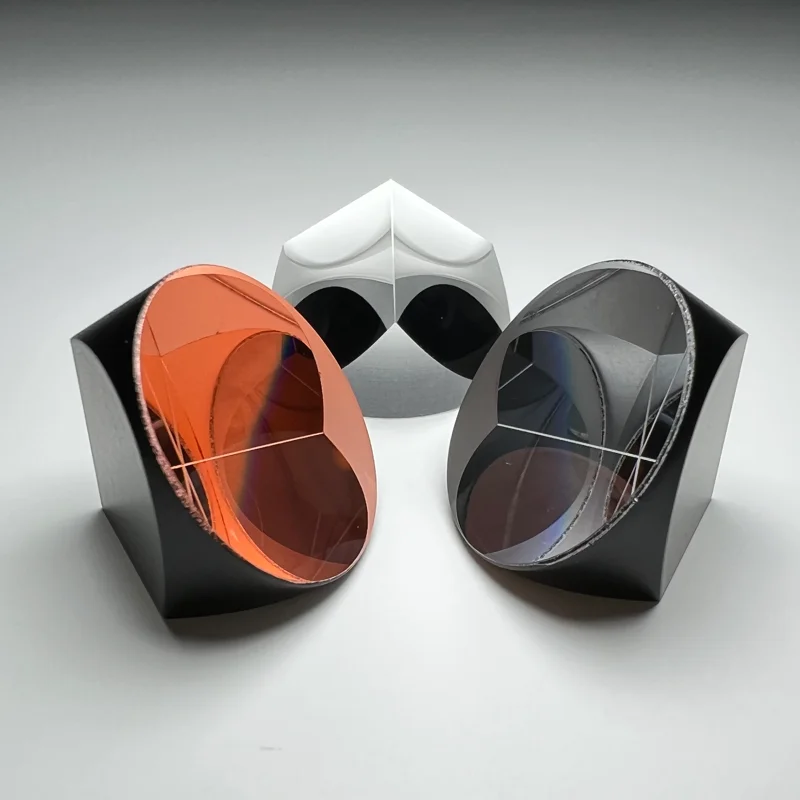 360 полная станция оптическая K9BK7B270 угловая пирамидальная призма с пользовательским размером для исследования