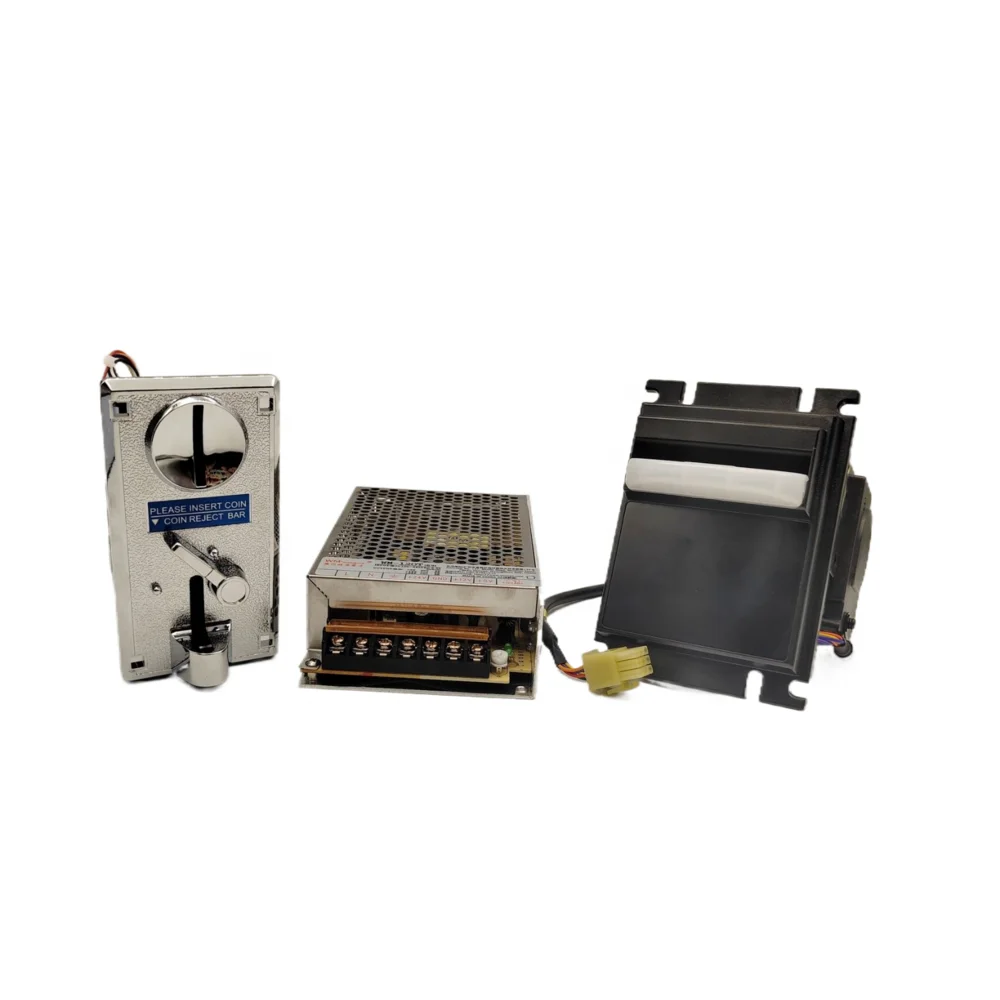 DIY Coin Exchange Machine Kits with Game board+ wire harness+motor+coin selector for Coin changer vending machine