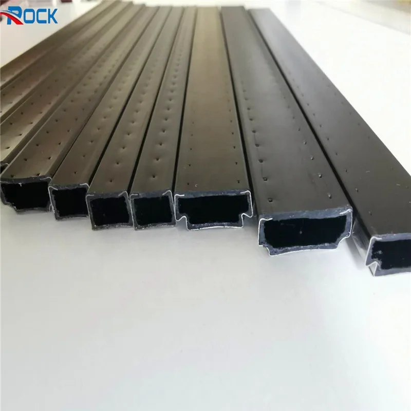 new material 304 SS stainless + PP connector steel warm edge spacers for sliding windows