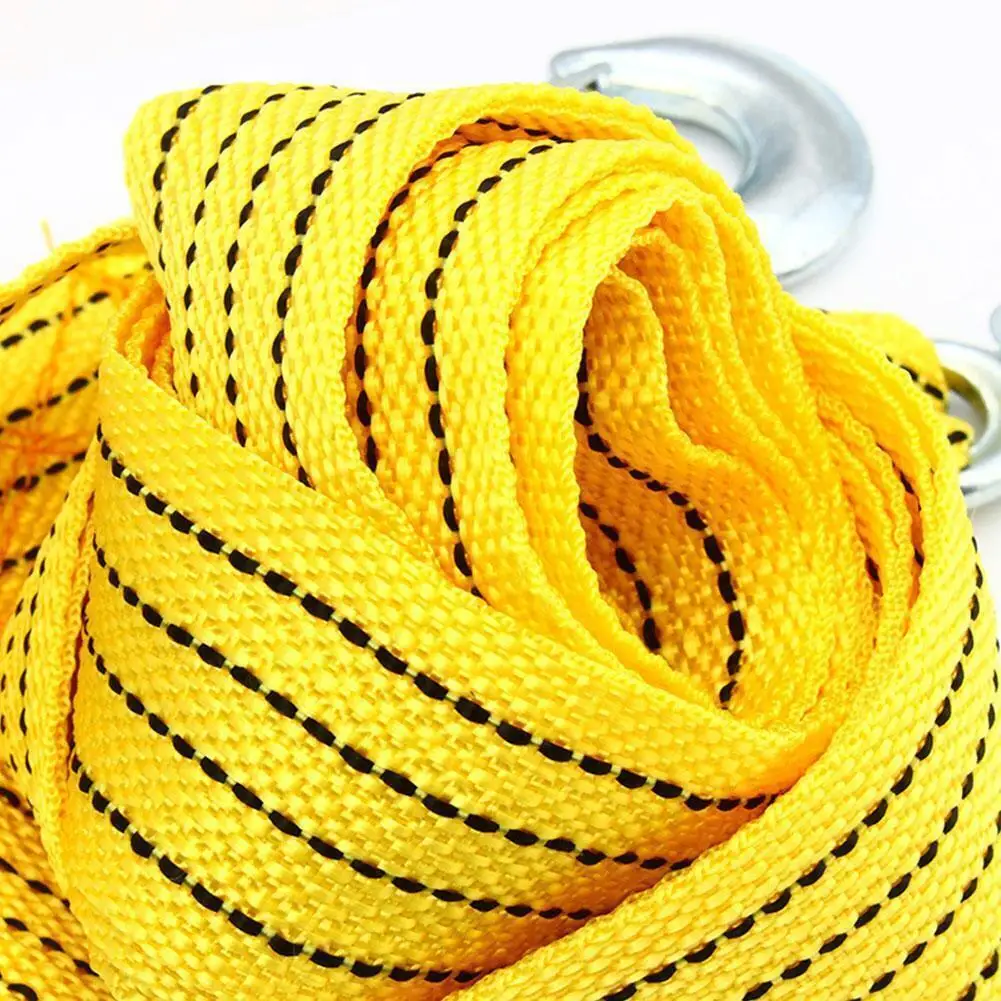 Ropenet  manufacture heavy duty durable flat outdoor truck car recovery towing strap rope for towing emergency rescue