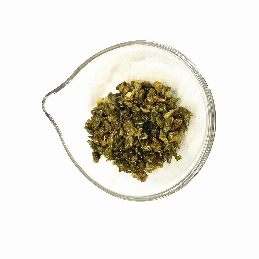 Green Bell Pepper Flakes Green Jalapeno Flakes for snack food ingredients