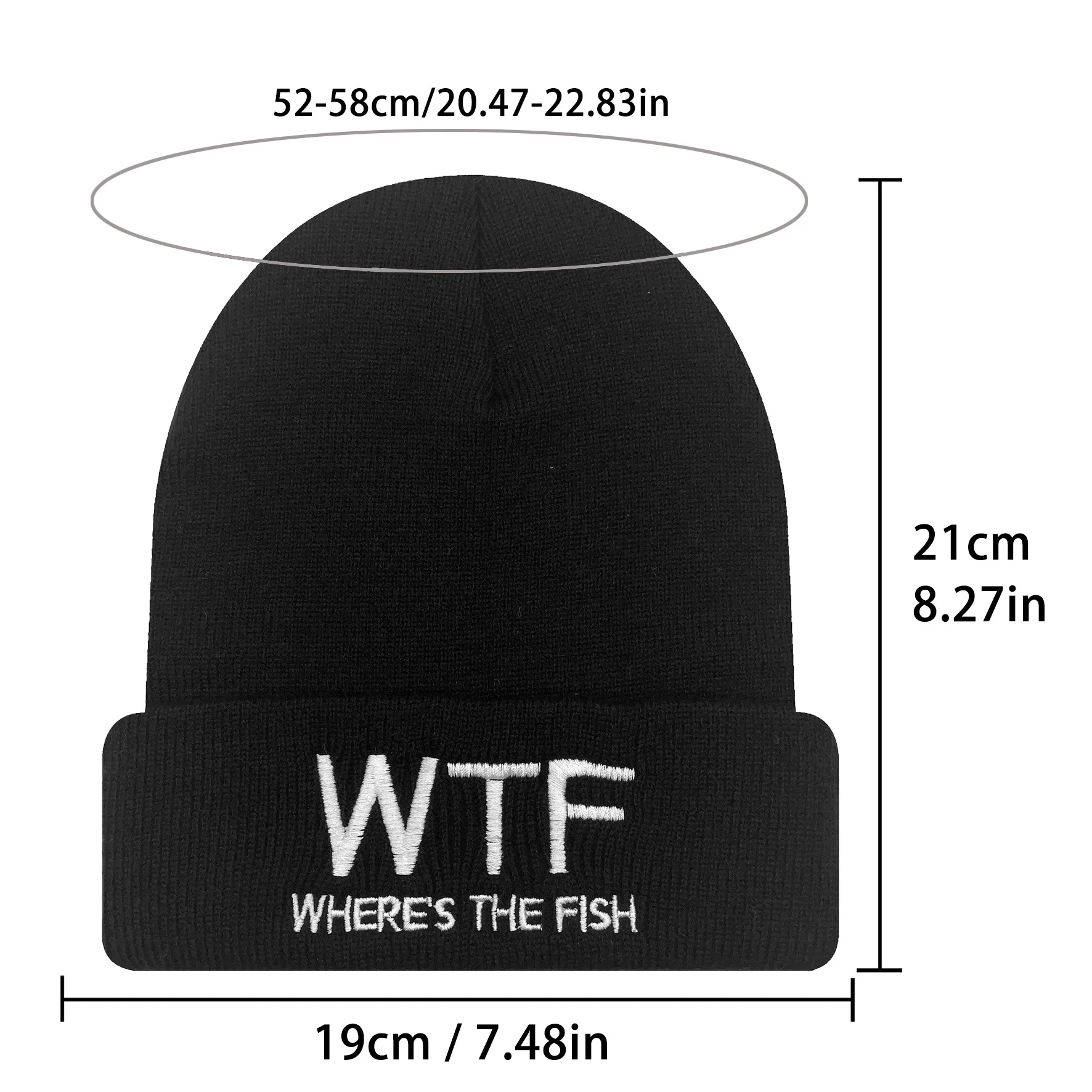 Custom Beanie  Add Your Photo Text Name Unisex Personalized Beanie Hat  Winter Warm Hat