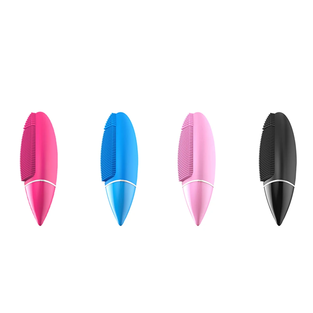 Food grade silicone skin care tool Waterproof cleansing electric face brush electric