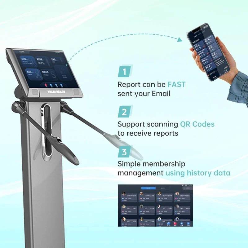 X ONE SE Fitness Electrical Impedance Analyser 3d Body Scanner Body Composition Analysis Machine 3d Human Body Scanner