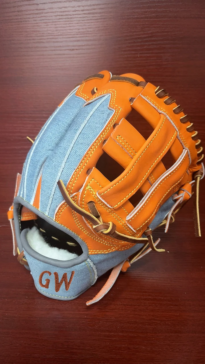 Custom Professional Denim Jean Softball Baseball Gloves