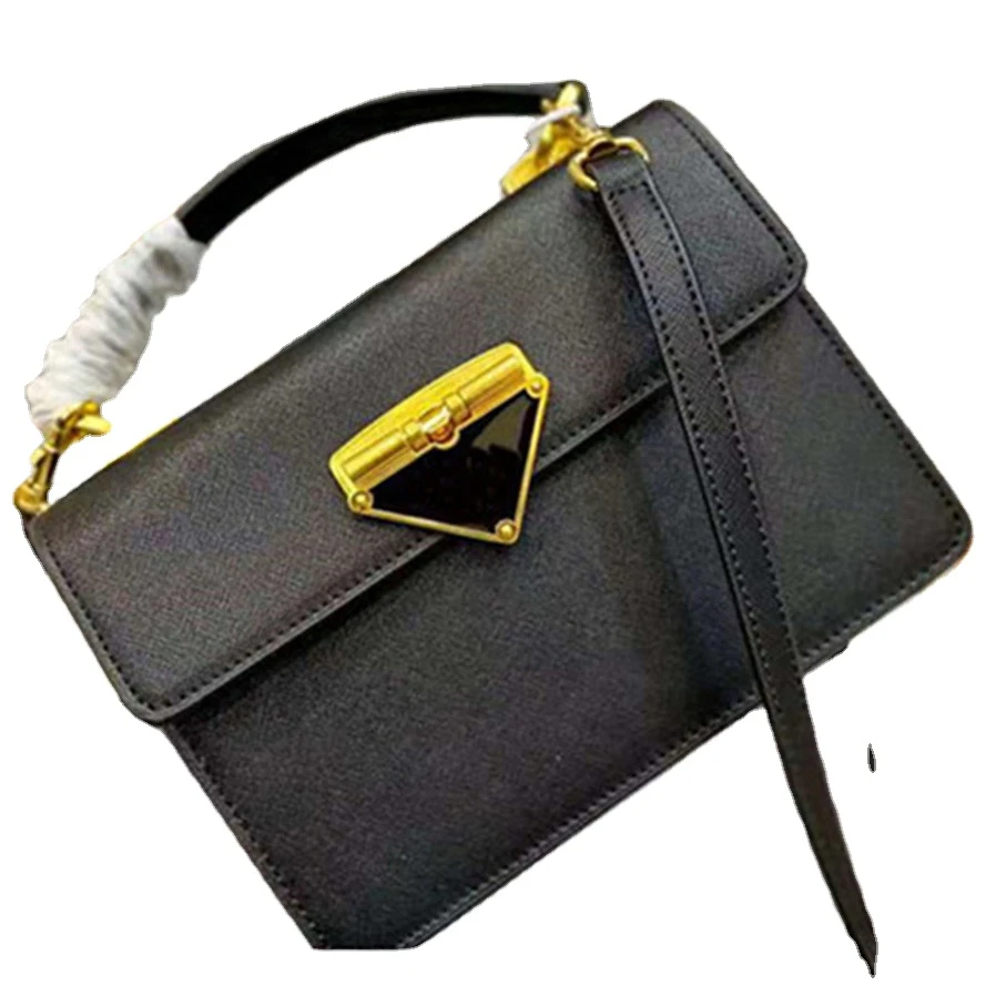 Triangle electroplating hardware 2021 new designer handbag women hand bags handbag