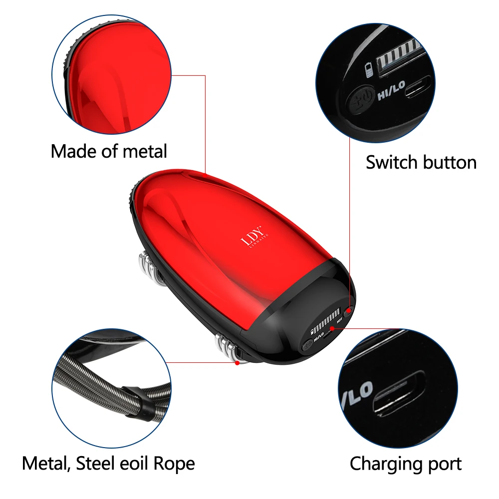 Electric Head Vibration Full Body Relax HeaPromotes Blood Circulation Relieves Fatigue Scalp Massager