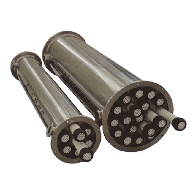 JIUWU Apertures from 1um to 0.05um for filtration of concentrated and purified ceramic ultrafiltration membrane filters element