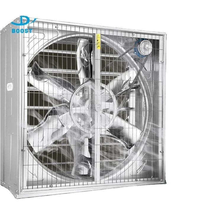 Mitsubishi ceiling Powerful DC fan louvered exhaust fan for chicken house/greenhouse/industry cooling.