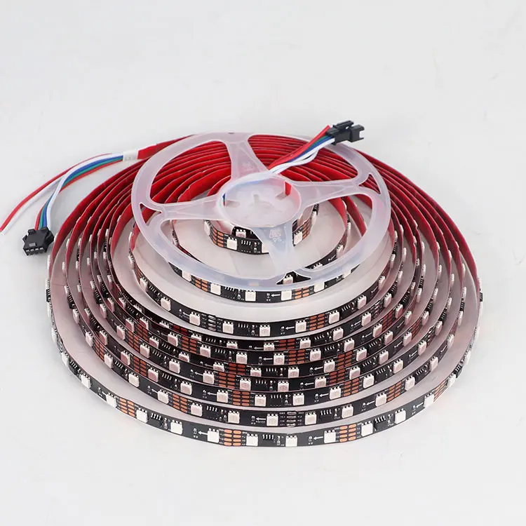 Highlight 24v Single Color 120led Addressable SMD 2835 Horse Running 10mm WS2811 IC Chasing Led Strip Light for House Decor