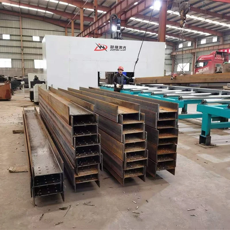 3d Laser Metal Beam Cutting Machine Structure Steel Machine U Channel Steel 20000w 5axis Beveling Laser Cutting Machine 30000w