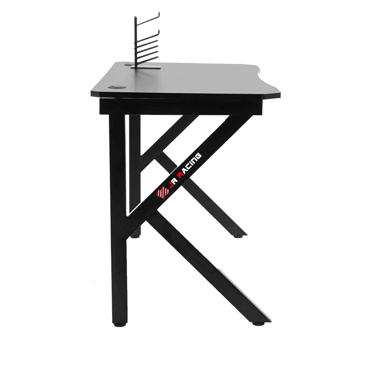 High Quality Wide Metal Table Esports Computer PC Table Picture Black Gaming Desk