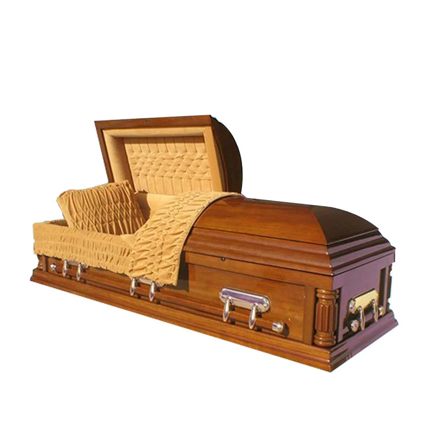 American casket with best pecan solid