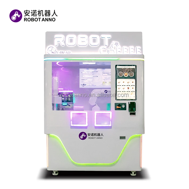 Hot Sale Commerical Robot Barista  Coffee Automatic Vending Machine