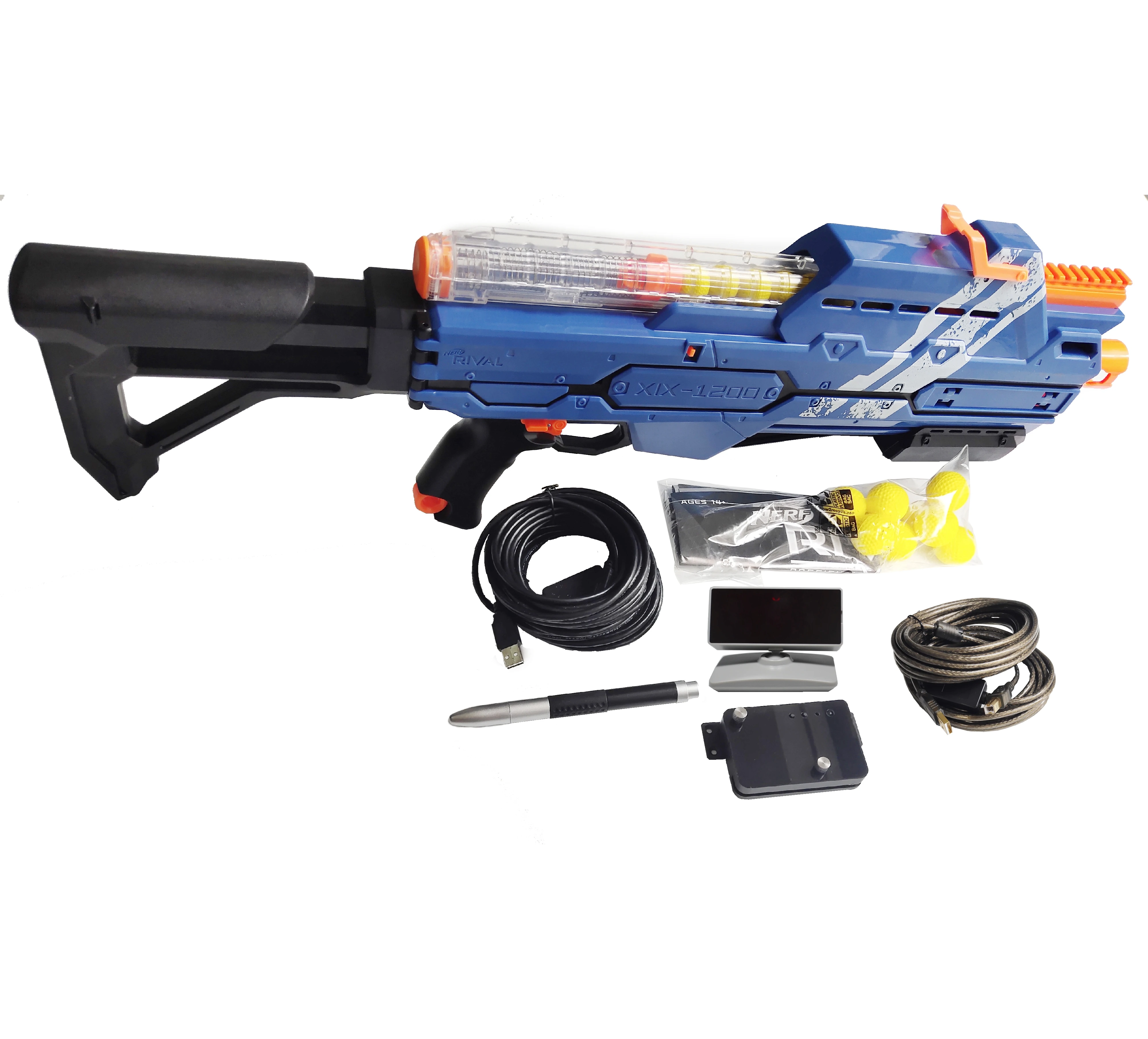 6*8M Huge screen Virutal Smart Machine Gun shooting 3D Video Interactive games Immersive game For Shopping Center