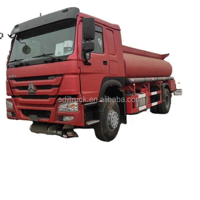 Low Price Chinese HOWO Water Tank Trucks 10 Wheeler 20000L Carbon Diesel Steel Engine  Tanker Truck for sale
