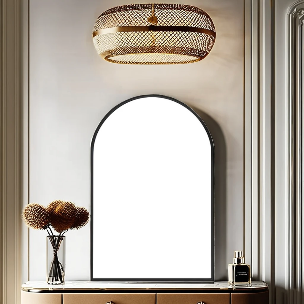 metal modern standing body big hanging long arched antique mirror black large mirrors wall full length mirror