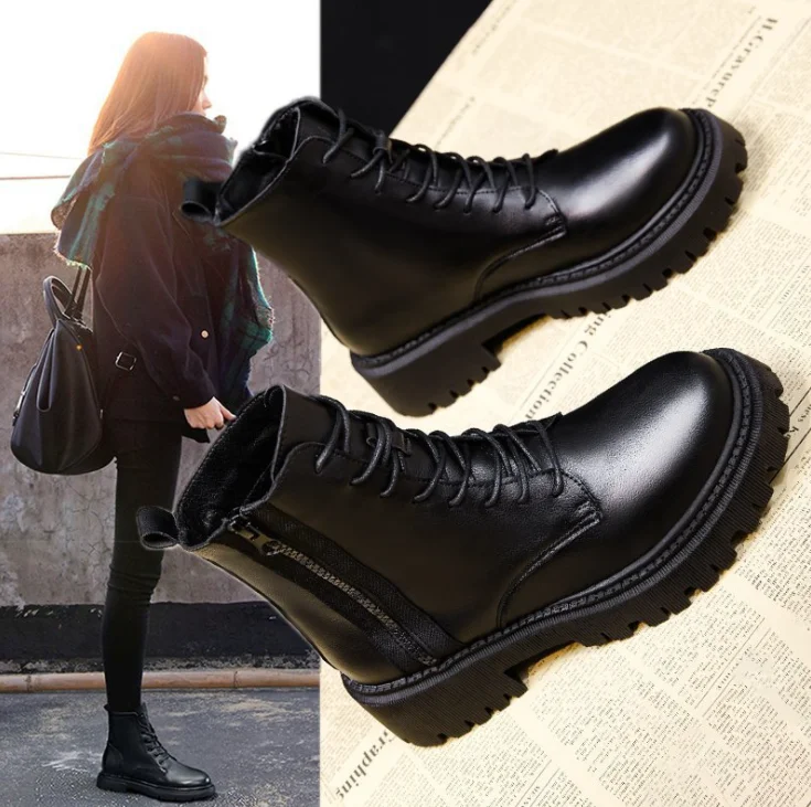 
Factory Sepatu Boots Wanita Fashion Lady Winter Boots for Women 