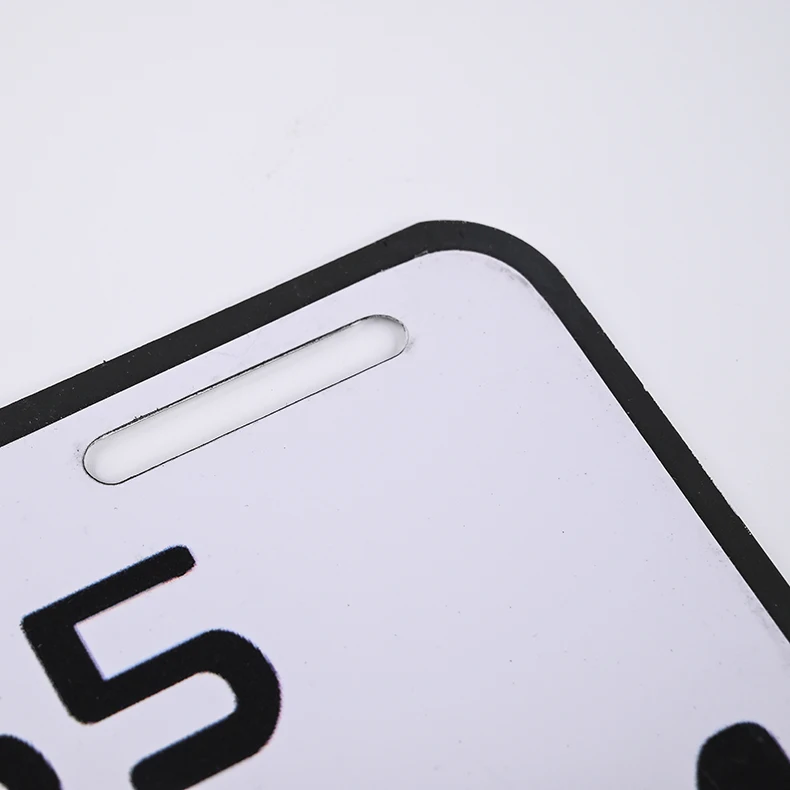 Factory custom License Customized Color Plate aluminum sheet metal blank car number plate