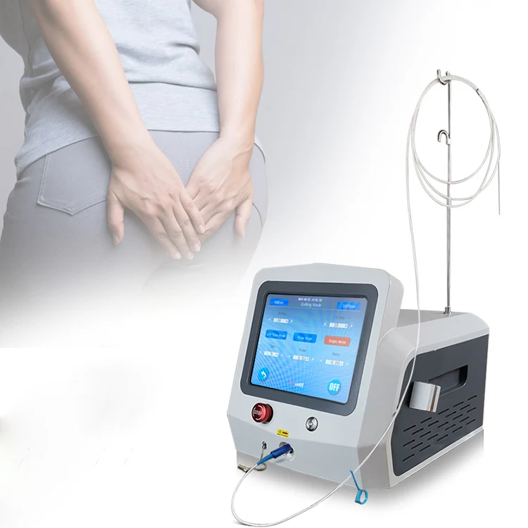 2023 New Products Latest Technology Diode Laser Dual 980nm 1470nm  External Hemorrhoids Removal Surgery Machine price/cost