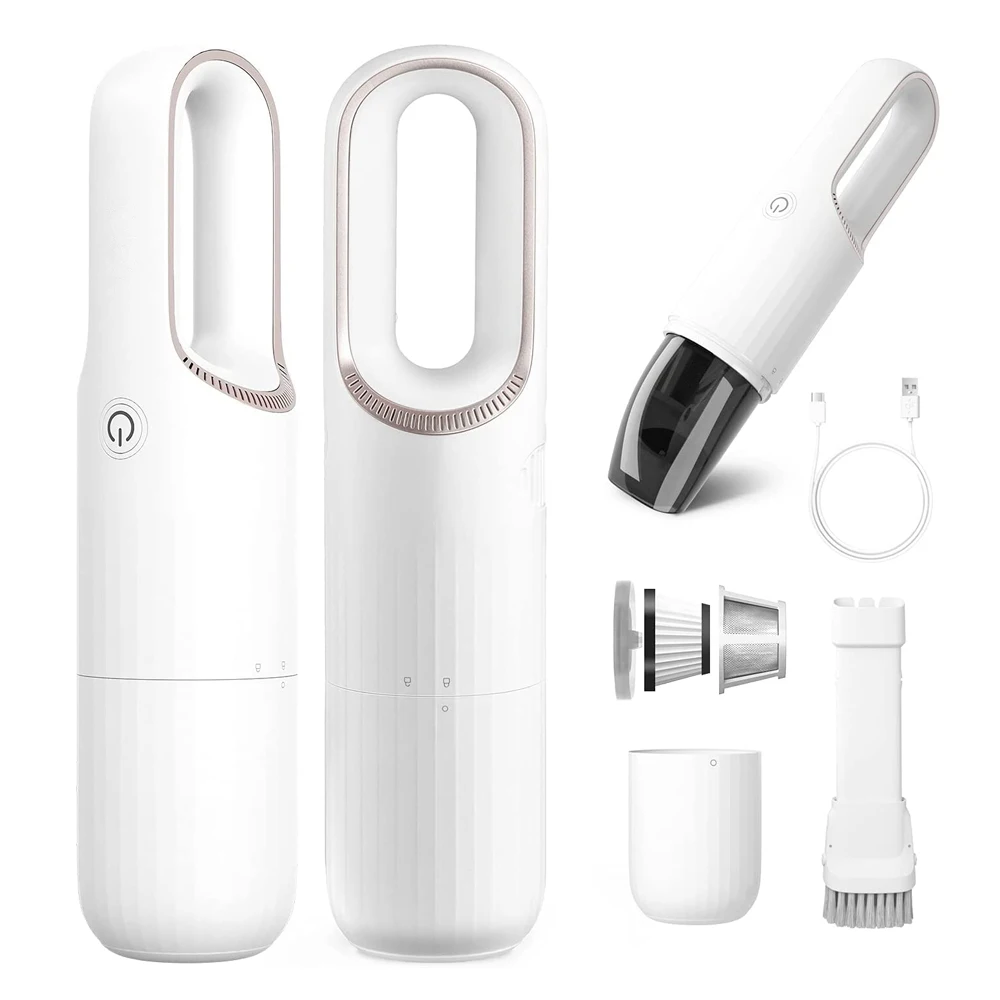 OEM ODM Handheld Car Vacuum Cleaner 6000Pa 4400mAh Stainless Steel Filter Autostaubsauger Aspiradora de Coche Aspirateur Voiture