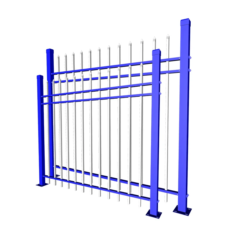 iFlat-Topped Cast Iron Swimming Pool Fence Durable Home Fencing Trellis and Gates Product Wrought Iron Fence