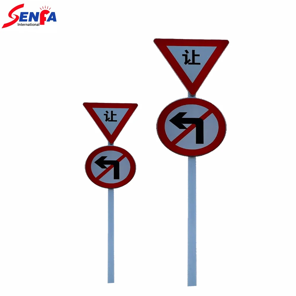 Solar led road sign boards street traffic signal edge lit traffic sign