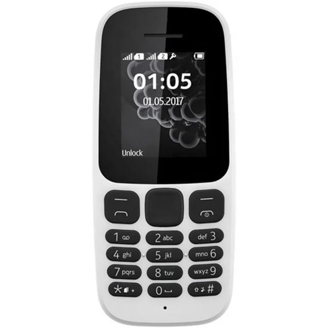 Best Selling Dual Sim Wholesales Original Factory Unlocked Cheap Classic BAR Old Mobile Cell Phone For Nokia 105 (2017)