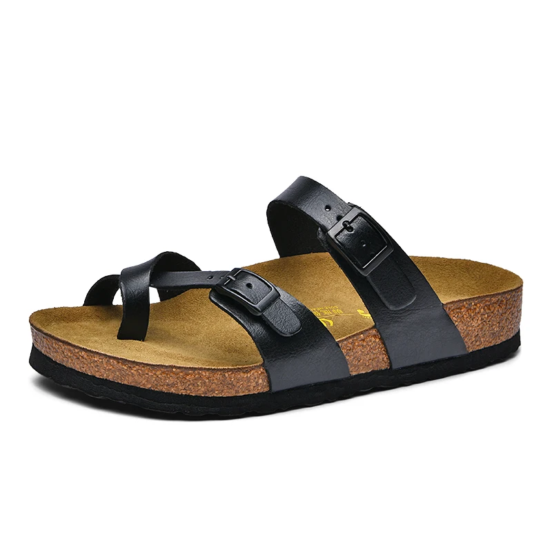 2022 Summer Explosion Leather Cork Slipper Berken Shoes
