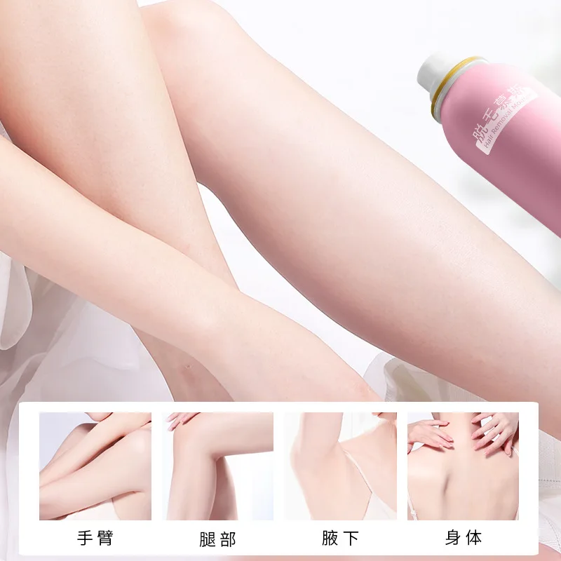 Permanent Painless Hair Removal Spray Hair Growth Mousse Unique Cream For Women Secret Hair Remover Foam