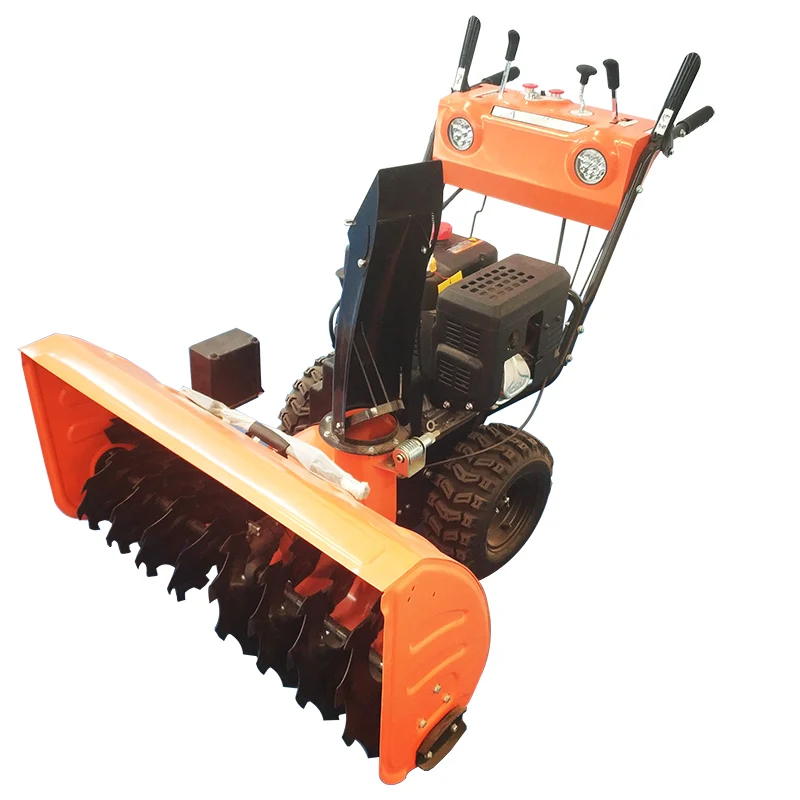 6 5HP SNOW BLOWER 2 STAGE SWEEPER THROWER with LONCIN ELECTRIC BATTERY START ENGINE EUROPEAN Max Wheels Technical Parts Gears