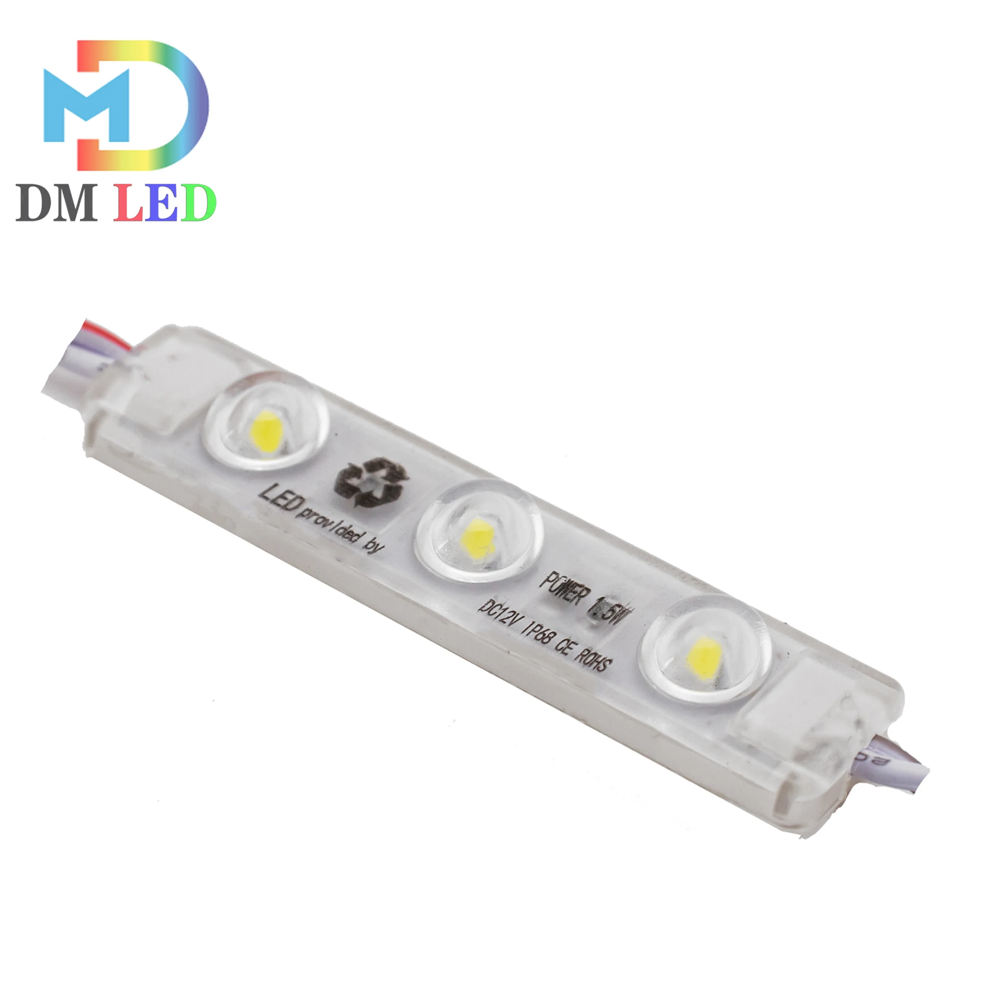 Smd 3030 ip68 светодиодный модуль с 3-мя стойкими белыми буквами знак рекламный оптическим объективом 5 лет гарантии 12 В светодиодные модули
