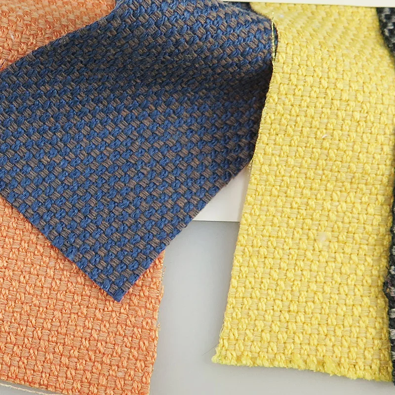 wholesale Small incense style Crude Spinning pearl point 50% polyester 50% cotton mix woven plain fabric for clothing, bags