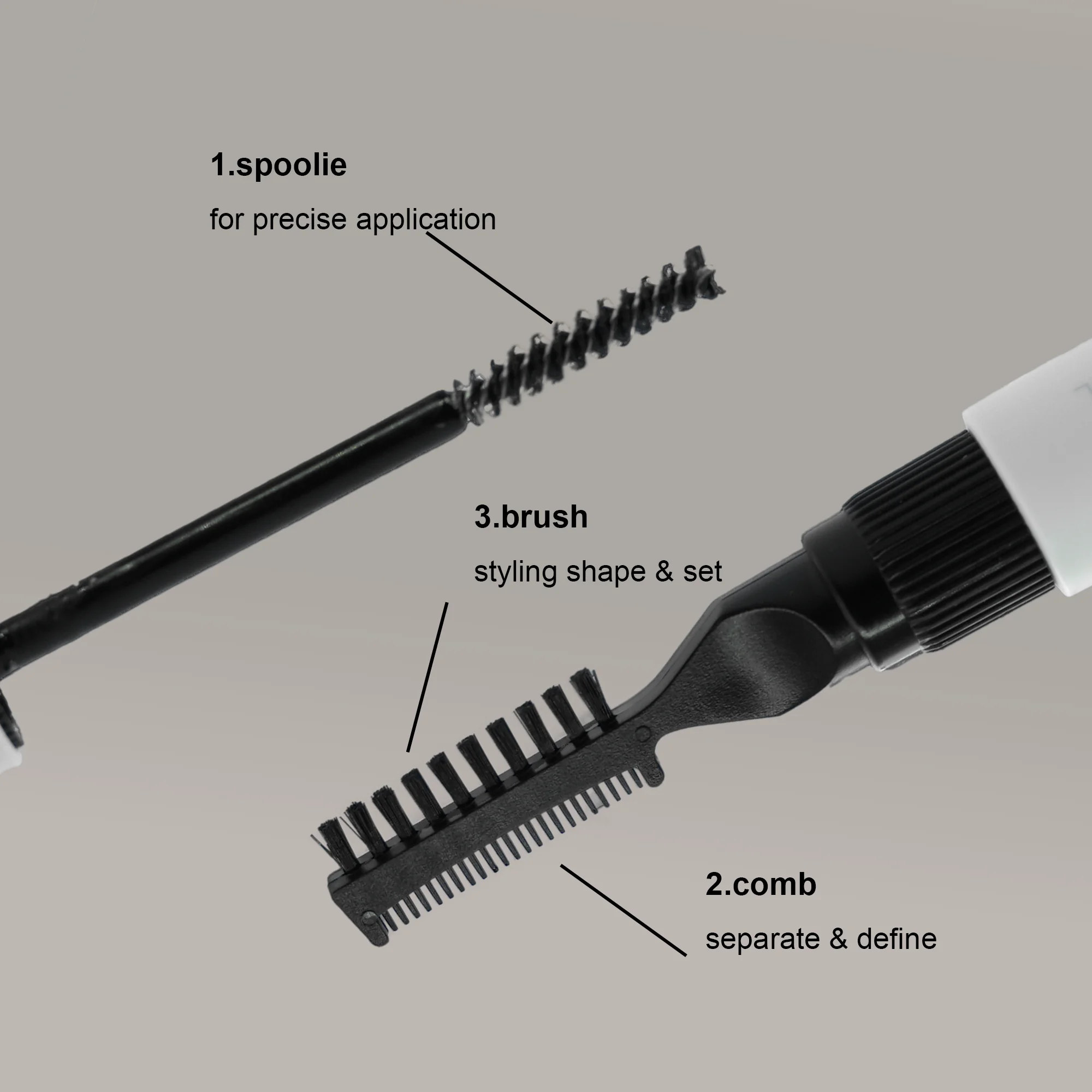 Natural Private Label Eyebrow Gel Cruelty Free Brow Styling Gel Set Eyebrow Enhancer Mascara Waterproof Brow Enhancer Gel