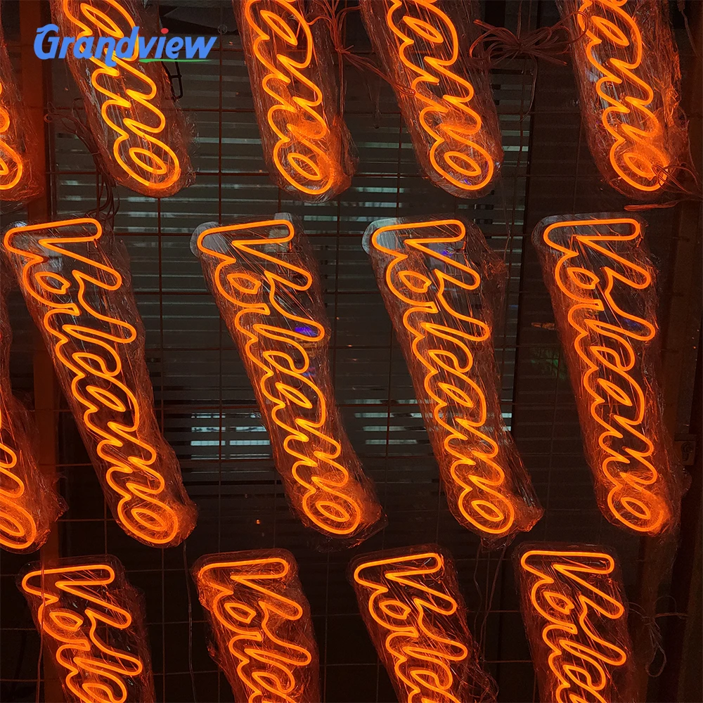 Vibrant LED advertising for brands neon sign custom logo