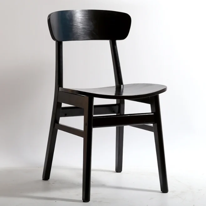 Высокое качество Европейский Стиль искусственная кожа обитый деревянный обеденный стул для ресторана