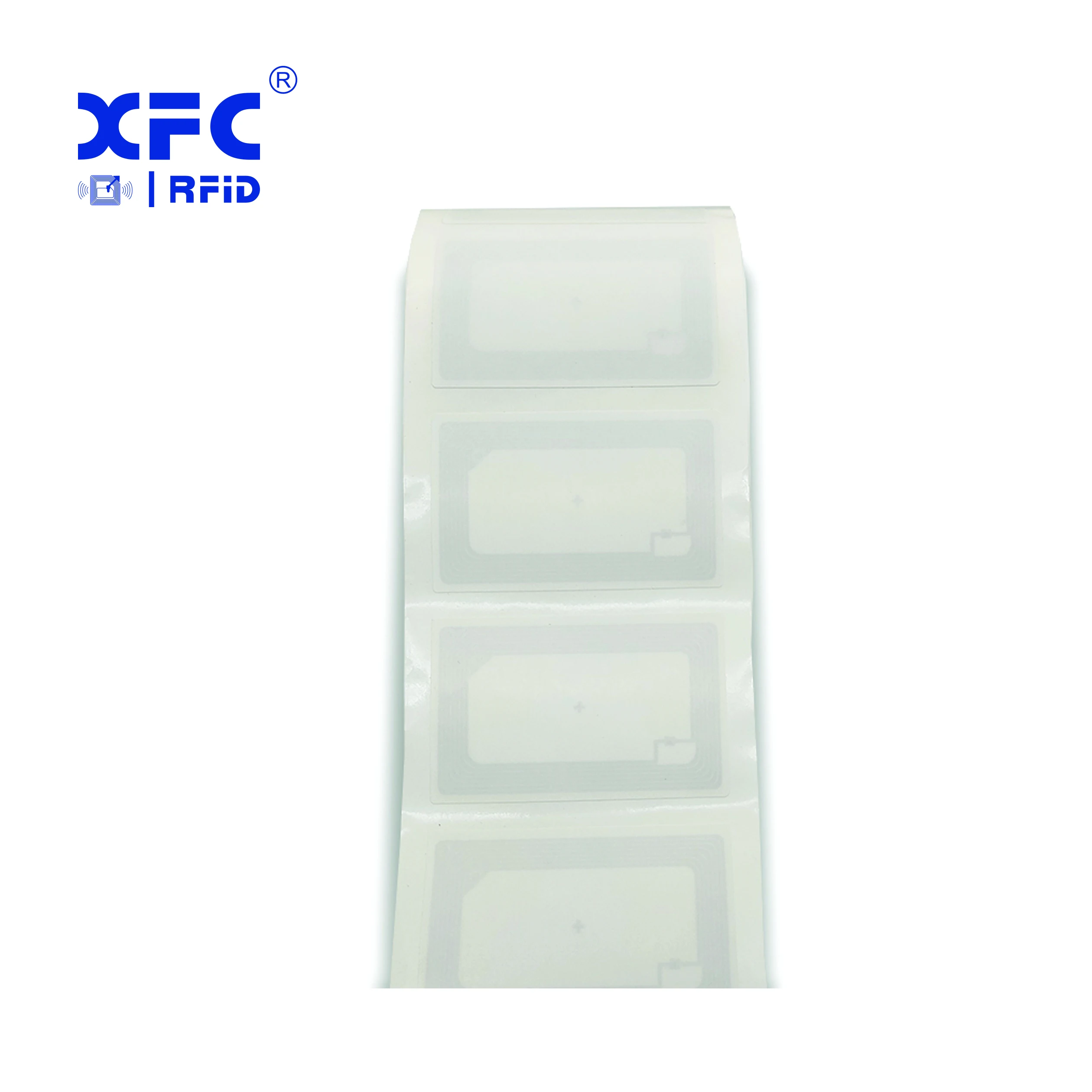 Hot selling ISO18000 warehouse inventory management 860-900mhz long range IMPINJ MOZAN4QT label rfid uhf tag