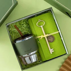 Nice Pink green blue yellow gift box for girl with glass cup and notebook umbrella sets 2022 gift ideas Best Wedding  Gifts