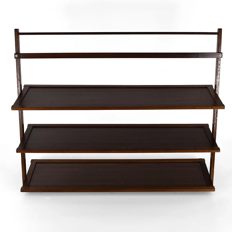 WDF Eco Friendly zapateros para el hogar meuble a chaussures rak sepatu range chaussures bamboo shoe stands for house use