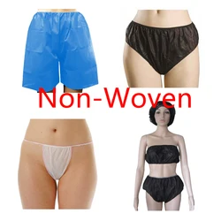 Customized Salon Spa Beauty G-String Non Woven Disposable Tanga Panties