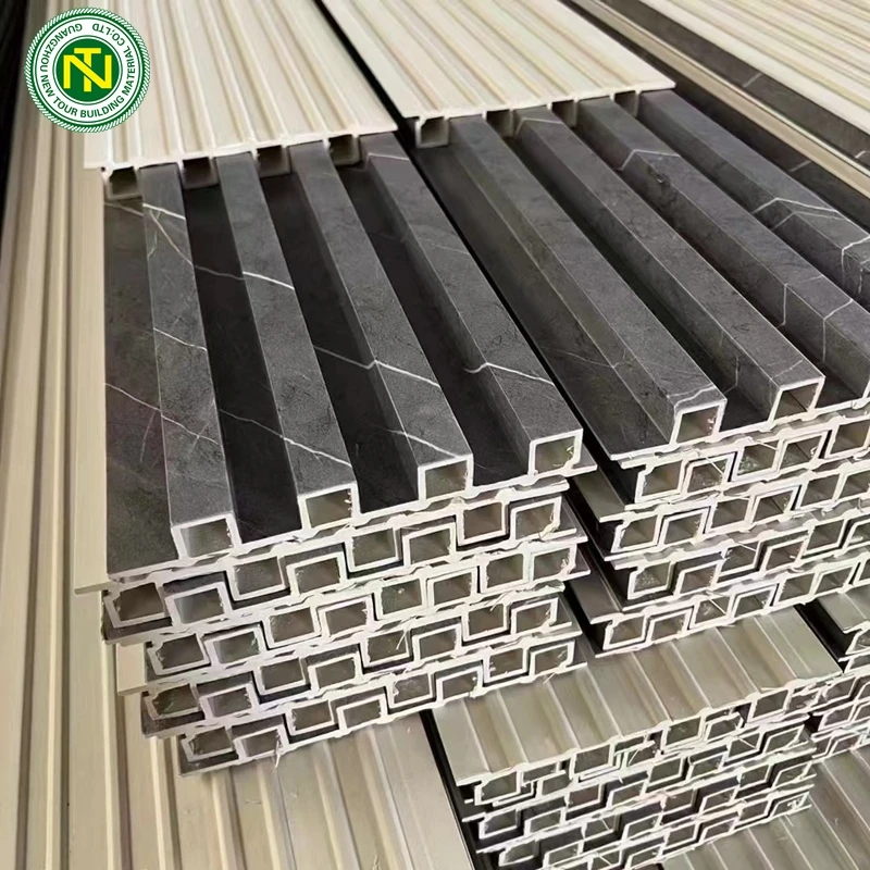 Plastic Board Ceiling Decoration WPC Ceiling Board Background Wall Panel WPC Wood Modern Moisture Proof Waterproof Strip CN;GUA