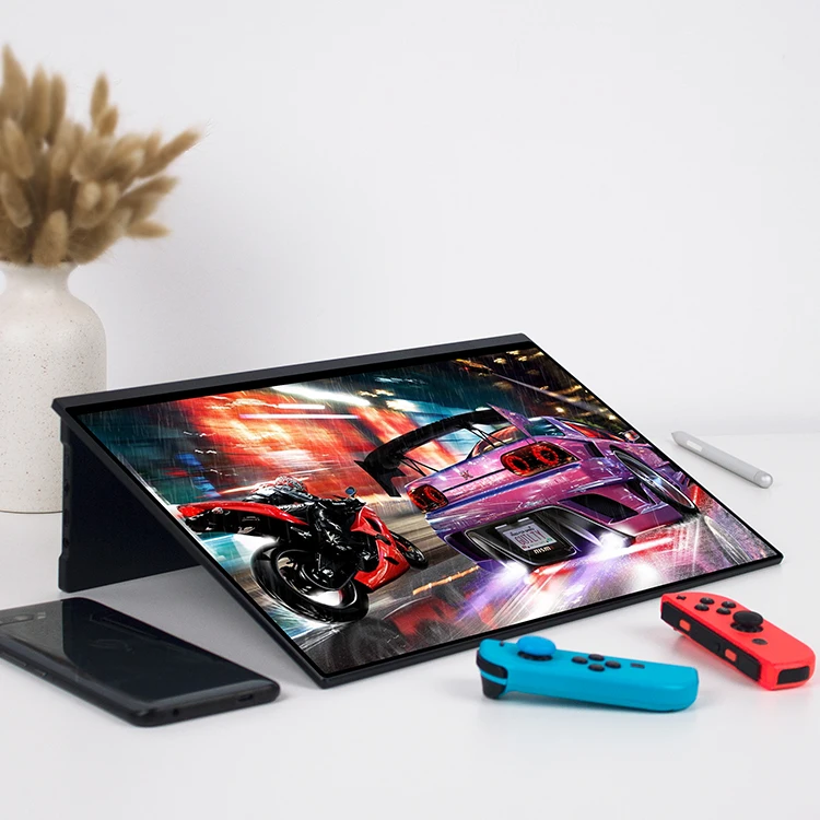 17 3 дюймовый портативный монитор 240 Гц с портом hd mi и usb c для компьютера ps4 ps5 игровой nintendo switch