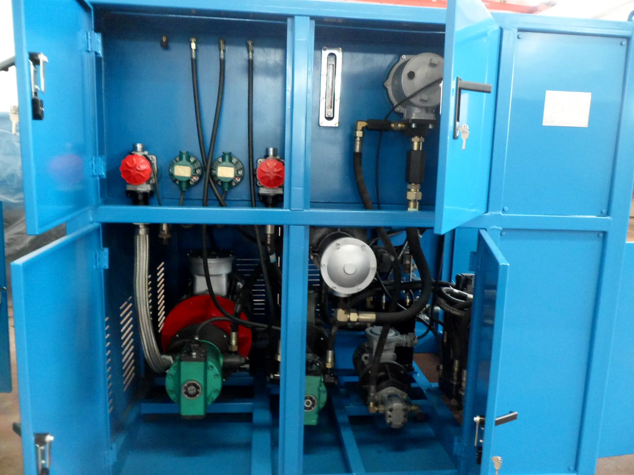 YZBF-120LD/2-4 gas hydraulic power station/ hydraulic power units used on oil drilling rig and power tong