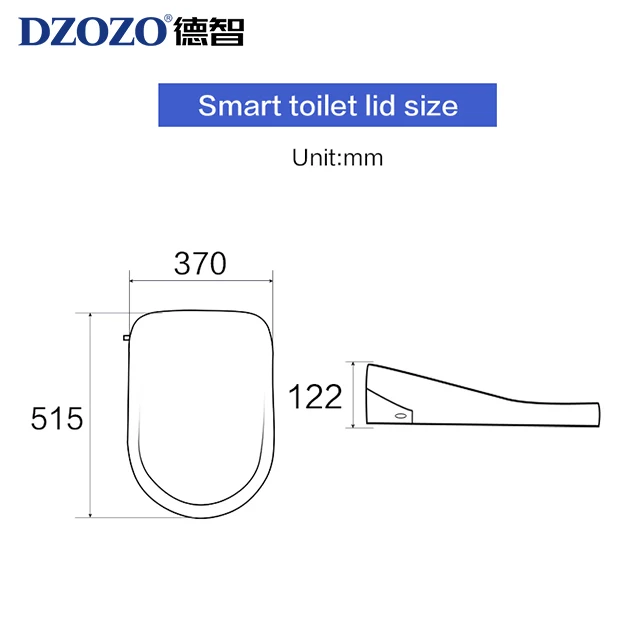 supplier luxury sanitary ware accessories soft close heated seat toilets intelligent bathroom toilet