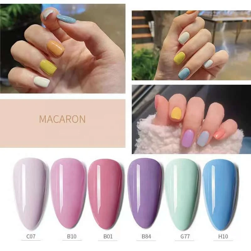 Professional nail supplies art gel 100 new colors Nail UV/Led soak off color gel nail polish gel polish