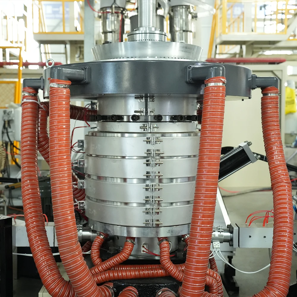 Сертифицированный 2024 соэкструдер для пленки ABC высокоскоростная трехслойная соэкструзионная машина