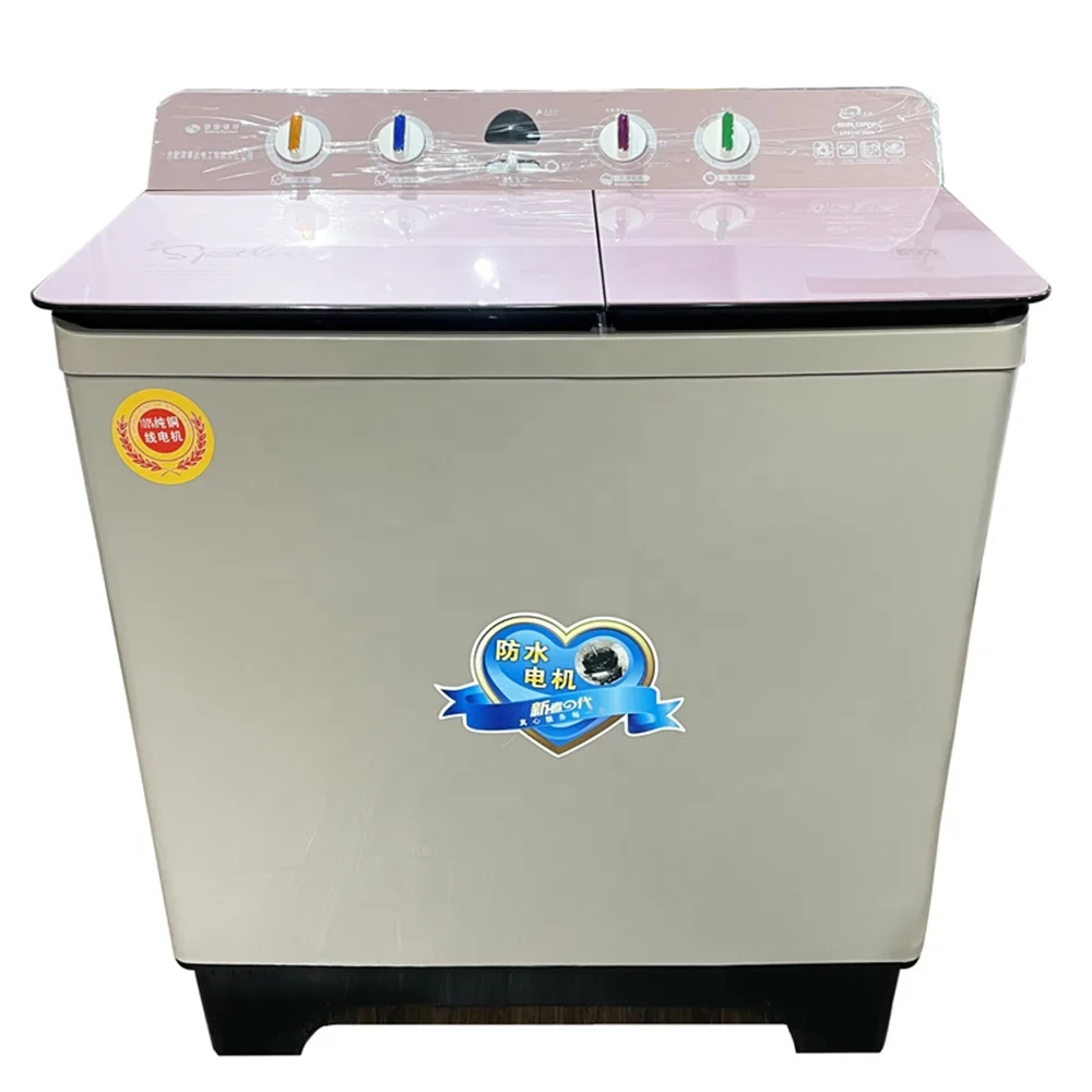 
Household business 14.5KG Stainless steel duplex Single dehydrating washing machine washing machine twin tub semi automatic 